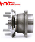 Side view of Rear Wheel Bearing Hub Assembly Set Of 2 Bolt On Fit For 2009 To 2013 Subaru Forester, 2010 To 2014 Legacy, 2010 To 2014 Outback, 2013 To 2016 BRZ, 2013 To 2016 Scion FR S, And 2017 Toyota 86