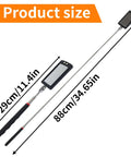 Telescoping Inspection Mirror With 360 Degree LED Rotation, Pro Grade Extendable Mirror For Mechanics And Auto Enthusiasts size display