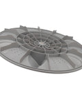 Washing Machine Impeller And Connect Sleeve Replacement Kit For Strong Spin No Hassle Install And Longer Lifespan Replaces AP7244296 PS18227554 Works With Multiple Models High Performance Water Circulation gray plastic impeller