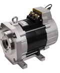 Heavy Duty Ac Traction Motor For Ev Car Conversion Full Kit 72V 10KW Plug And Play Electric Vehicle Swap with mounting base.