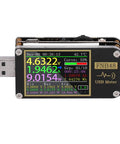 Voltmeter And Ammeter USB Tester With Color LCD Screen PD Trigger Pro Grade Multifunction Power Meter For Fast Charging Industry