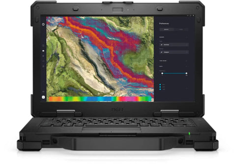 Intel Core I7-1185G7 Refurbished 13.3 Inch Latitude Rugged Laptop with colorful FHD touch screen and durable design