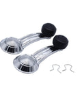Pair Door Window Crank Handle Left And Right Chrome Plated Window Cranks Compatible With Cadillac Chevy Pontiac Olds Buick 2 Piece Set