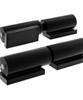 Heavy Duty Gate Hinges For Metal Gates And Retractable Driveway Gates 5 Inch Barrel Hinges 2 Pack 450 Pound Capacity Weldable Hinges Stainless Steel Hardware For Long Lasting Security.