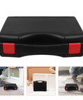 Go Anywhere Plastic Tool Box Organizer With Tight Seal Lid And Balanced Handle for DIY tasks, lightweight and compact design.