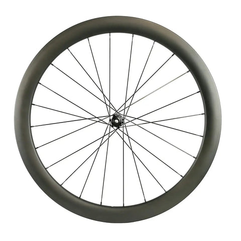 Killer Lightweight Carbon Wheelset 700c Disc Brakes Road Bike Wheels Clincher Tubeless Ready 45mm Deep Section With Toray T700