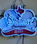Real Glass Neon Beer Sign Blue 19x15 Inches For Home Bar Man Cave Pub Party Store Window Display Neon Light Sign Energy Saving