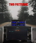 Interior view showing 8 Gang Switch Panel Box With Digital Voltmeter And Blue LED Touch Switch Pod For Vehicles.
