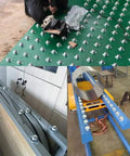 Heavy Duty Five Eighth Inch Ball Transfer Units Ten Pack Carbon Steel Roller Transfer Bearings in conveyor systems