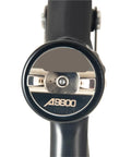 Close-up of the nozzle and gauge of Pro Setup 1.3Mm Pneumatic Spray Gun For Rolling Out Dope Automotive Topcoats.