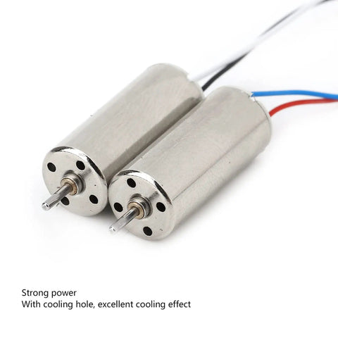 2 Pack Mini Micro Coreless 8520 Motors 8.5x20mm 3 To 5V 0.15A For Quadcopter Drones DIY RC Electric Motors With Beefy Power