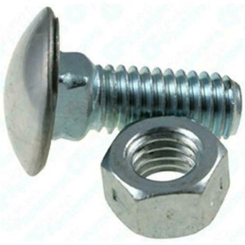 Front And Rear Chrome Bumper Bolt And Nut Kit For Classic Cars And Trucks Stainless Steel 7/16-14 X 1-1/2 Inches
