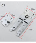 Sturdy Sofa Couch Sectional Connector Snap Metal Bracket Hinges For Furniture Assembly Easy DIY Setup Heavy Duty Fittings For Couch Joints