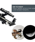 PowerSeeker 50AZ Telescope Easy To Use Manual Alt Azimuth Refractor with images of ducks and moon phases