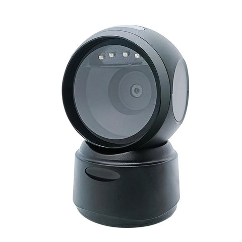 Wireless Bluetooth Barcode Scanner With Omnidirectional 1D And 2D QR Codes Reading LED Light And Buzzer Feedback Handsfree Design