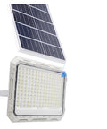 JUDYSSY Solar Outdoor Courtyard Lights 5-in-1 Led Beads High-Power Floodlights with solar panel and LED bulb array.