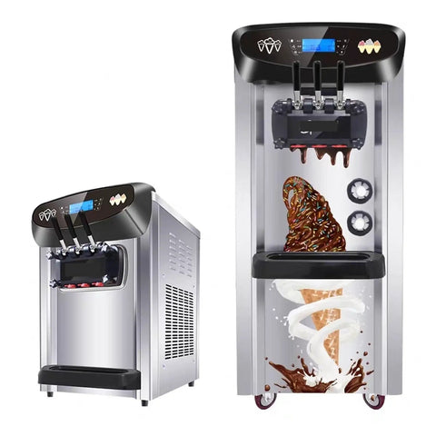Top Shelf M10 Tight Screw Fastening Nuts Set Of Four Drop In Ready Replacement Hardware Built Bulletproof For Hassle Free Installation On Soft Serve Ice Cream Machines with soft serve machine depicted.