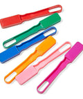 Rainbow Magnetic Wand Set For Kids Ages 5 To 10, 8 Inch Wands With Magnet Bar, colorful wands in a fan arrangement