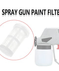 Image of Ten Piece Heavy Duty Nylon Paint Sprayer Filter Kit 50 Mesh Suction Feed Strainers, close-up of filter.