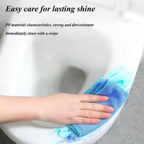 Cleaning elongated toilet seat with quiet close, grip tight bumpers, easy to install and clean, white comfort seat for heavy duty use