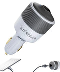 Starlink Mini Car Adapter 12V To 24V DC Step Up Converter With 60W Cigarette Lighter Power Boost Stable 24V Output For Starlink Mini plug-in adapter
