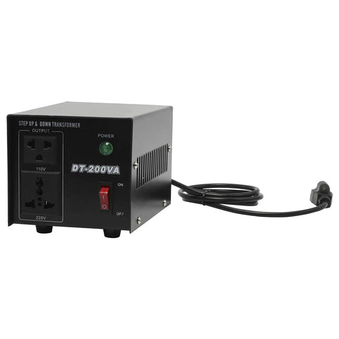 Beefy Heavy Duty Voltage Converter Transformer Step Up Down 110V To 220V And 220V To 110V with 5000W Capacity, front view