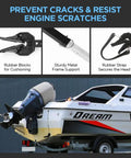 Transom Saver For Boats And Motors Heavy Duty Composite Head Engine Support Fits 23 To 35 Inches Protects Transom During Hauls