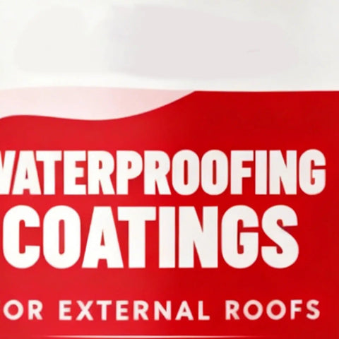 Transparent Waterproof Sealant For Wall And Roof Repair Adhesive That Handles Heavy Rain And Standing Water Like A Boss While Guarding Concrete Metal And Tiles Forever on red packaging.