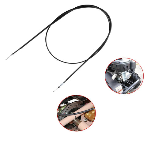 84 Inch Throttle Cable Replacement For Coleman KT196 CK196 And Hisun HS200GK Go Karts Fits 196cc 200cc 212cc Engines