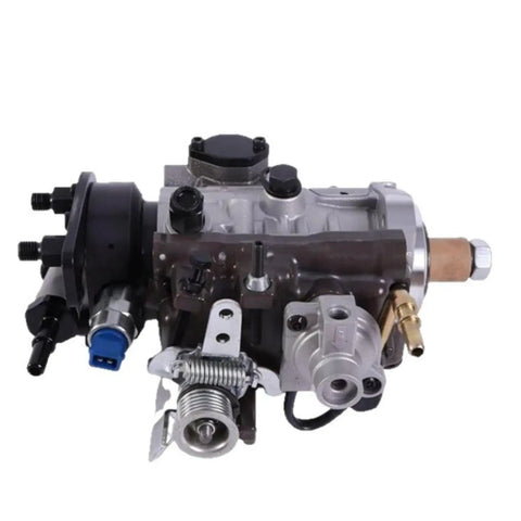 Heavy Duty Fuel Injection Pump Replacement For Caterpillar 3054 And Perkins Vista 4T, showing detailed components from the side.