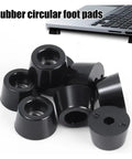 80 Piece Rubber Feet Set For Cutting Boards And Furniture Non Slip Floor Protectors shown with computer support