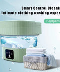 Portable 6L Mini Washing Machine With Foldable Design And Drain Valve For Apartments And Travel On The Go Even Washing Speed