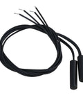 Cylindrical Plastic Mounted Reed Proximity Switch Magnetic Sensor Pack Of 2, 25mm, Normally Open, Hermetically Sealed