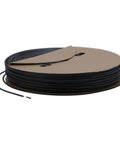 Hot Shrink Sleeve Kit For Home Electronics Wiring Protects Wires From Exposure With High Strength Flame Retardant Polyolefin Tubing That Stays Tough, black spool