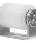 Heavy Duty Stainless Steel Sliding Gate Roller With Nylon Bearing Wheel And Mounting Bracket For Smooth Effortless Sliding Doors On Track Rails 30x35mm Gate Guide Roller For Gate Hardware front view