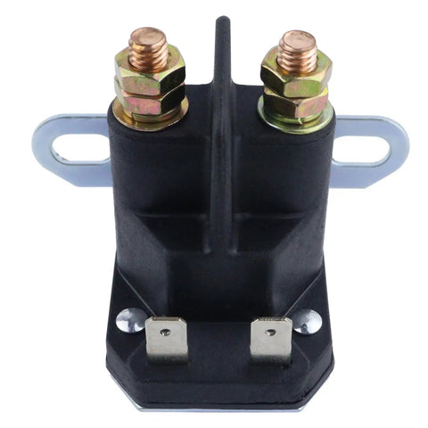 Heavy Duty Starter Steel Gear And Relay Kit For John Deere Tractors L120 LA120 LA130 relay component close-up image.