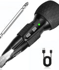 3.6V Cordless Screwdriver with Ultra Strong Magnetic Bit, USB-C cable, and LED light for quick fixes and DIY projects