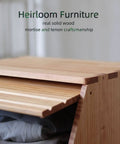 Stackable Solid Wood Storage Chests With Lids, showing mortise and tenon craftsmanship in solid pinewood.
