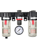 Preparation Unit FRL Combo For BC Series With visible filter regulator lubricator system and gauge for precise air treatment