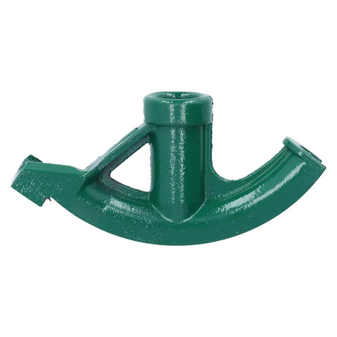 Heavy Duty Cast Iron Pipe Bender For 1 Inch Copper Aluminum Steel And Brass Manual Tubing Bending Tool with green former detail.