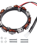 High Output Dual Circuit Alternator With Voltage Regulator For Lawn Mowers And Garden Tractors Replaces 592831 845907 696459 core drive unit with wiring.