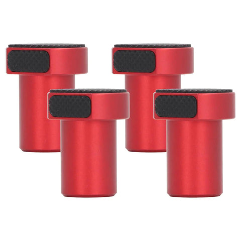Four Pack Aluminum Alloy Bench Dogs Clamp With Non Slip Pads For Woodworking Tables 19mm And Three Quarters Inch Size Secure Grip Durable