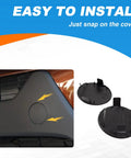 Toyota RAV4 Front Bumper Tow Hook Cover Set Pair 2013 2014 2015 Eye Cap Towing Eye Cover Left Right Easy To Install Direct