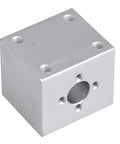 34x30x30mm Silver Ballscrew Nut Housing Bracket For T8 Trapezoidal Screw Seat Aluminum Replacement Mount