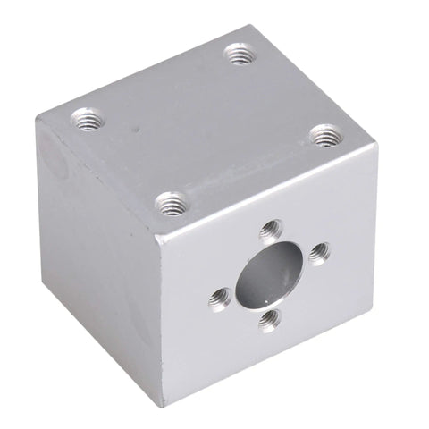 34x30x30mm Silver Ballscrew Nut Housing Bracket For T8 Trapezoidal Screw Seat Aluminum Replacement Mount