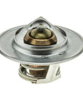 Direct Fit Engine Coolant Thermostat Replacement Keeps Your Studebaker Chillin Smooth For 2R10 2R11 Models 1952 1953, silver and brass component, detailed view.