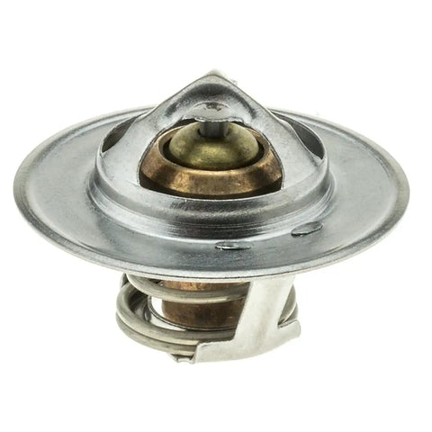 Direct Fit Engine Coolant Thermostat Replacement Keeps Your Studebaker Chillin Smooth For 2R10 2R11 Models 1952 1953, silver and brass component, detailed view.