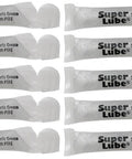 10 Pack Multi Purpose Synthetic Grease With PTFE Dielectric Lubricant, USDA Approved Food Grade Safe, 1 ml tubes displayed