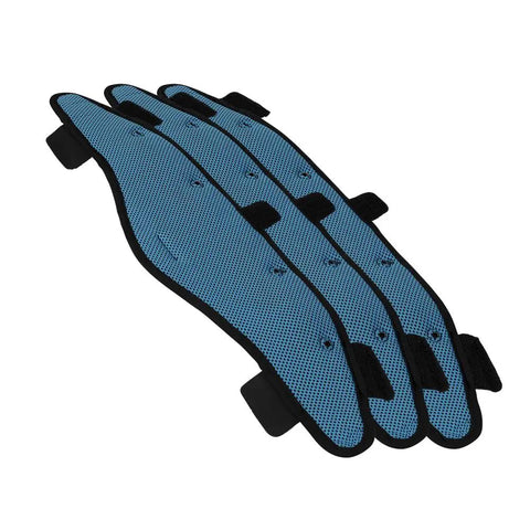 Hard Hat Sweatband Replacement Set 3-Pack For Hard Hat Suspension, Machine Washable And Replaceable, Blue Breathable Padded Bands