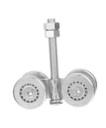 Sliding Door Track Roller Set For Heavy Duty Industrial And Home Use Replacement Steel Barn Door Wheel